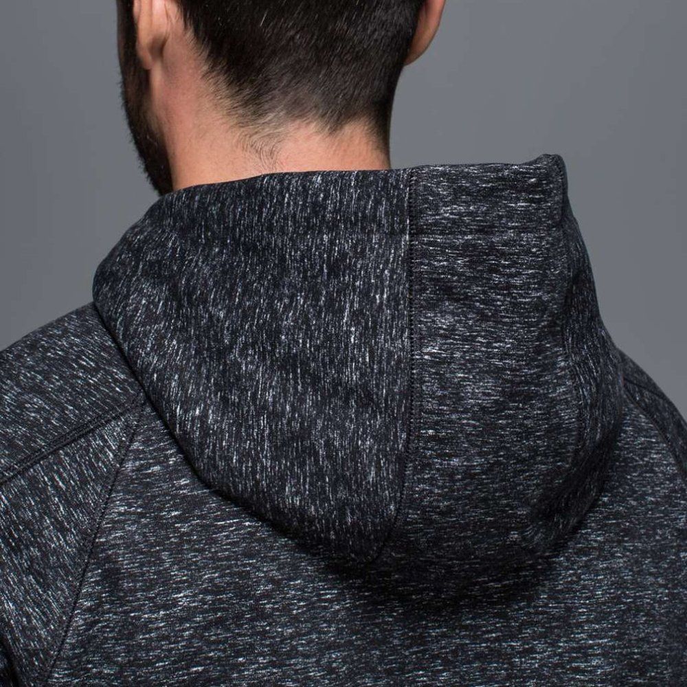 Lululemon Best Coast Hoodie *Needles Texture White Black* Size Small - Picture 4 of 10